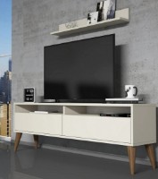 Тумба под ТВ Trendy Cel mai bun Cream/Walnut 150x50x30cm GTR000061 фото №4 — интернет-магазин Desire.md