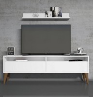 Тумба под ТВ Trendy Cel mai bun White/Walnut 150x50x30cm GTR000064
