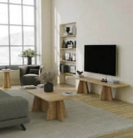 Тумба под ТВ Trendy Ciuperca Sapphire Oak 180x42x40cm GTR000295 фото №2 — интернет-магазин Desire.md