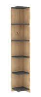 Etajeră Trendy Porto Sapphire Oak/Anthracit 160x25x25cm GTR006038 imaginea #3 — magazin online Desire.md