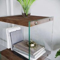 Etajeră Trendy R300 Walnut 80x40x35cm GTR000500 imaginea #2 — magazin online Desire.md