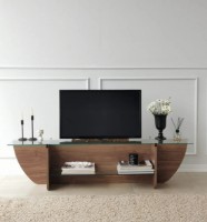 Comodă TV Trendy Crin Walnut 158x40x35cm GTR000303 imaginea #5 — magazin online Desire.md