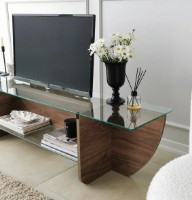 Comodă TV Trendy Crin Walnut 158x40x35cm GTR000303 imaginea #2 — magazin online Desire.md