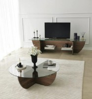 Comodă TV Trendy Crin Walnut 158x40x35cm GTR000303 imaginea #3 — magazin online Desire.md