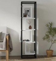 Etajeră Trendy Rabant White/Black 140x44x29cm GTR006055 imaginea #2 — magazin online Desire.md