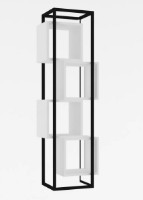 Etajeră Trendy Rabant White/Black 140x44x29cm GTR006055 imaginea #4 — magazin online Desire.md