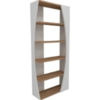 Стеллаж Trendy Selge White/Pine Atlantic 150x63.6x23.8cm GTR006028 фото №2 — интернет-магазин Desire.md