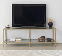 Comodă TV Trendy De baza Gold 130x45x40cm GTR000310