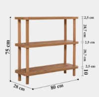Etajeră Trendy Step Pine Atlantic 80x75x28cm GTR006050 imaginea #6 — magazin online Desire.md