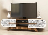 Тумба под ТВ Trendy Defne Walnut/White 145x37x35cm GTR000077 фото №4 — интернет-магазин Desire.md