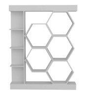 Etajeră Trendy Sueno White 177.4x140x29.6cm GTR006062 imaginea #3 — magazin online Desire.md