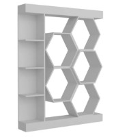 Etajeră Trendy Sueno White 177.4x140x29.6cm GTR006062 imaginea #4 — magazin online Desire.md