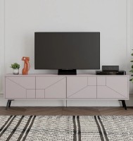 Comodă TV Trendy Duna Light Mocha/Black 180x50x29.6cm GTR000014