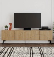 Comodă TV Trendy Duna Oak/Black 180x50x29.6cm GTR000015