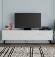 Comodă TV Trendy Duna White/Black 180x50x29.6cm GTR000016