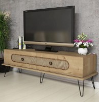 Comodă TV Trendy Ekol Oak/Black 140x45x40cm GTR000098 imaginea #3 — magazin online Desire.md