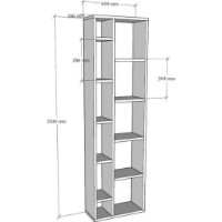 Etajeră Trendy Tomi Sapphire Oak 150x44.4x19.6cm GTR006005 imaginea #6 — magazin online Desire.md