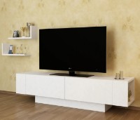Тумба под ТВ Trendy Ekol White 150x40x31.5cm GTR006455