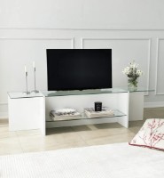 Comodă TV Trendy Evadare White 158x40x35cm GTR000302