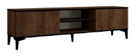 Тумба под ТВ Trendy Erem Walnut/Black 180x49.6x40cm GTR006418 фото №2 — интернет-магазин Desire.md