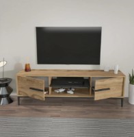 Тумба под ТВ Trendy Eslem Oak/Black 120x43.6x29.6cm GTR006332 фото №2 — интернет-магазин Desire.md