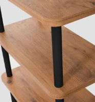 Etajeră Trendy Zen Pine Atlantic/Black 180x74.9x35cm GTR006077 imaginea #2 — magazin online Desire.md