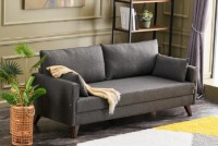 Canapea Trendy Bella Anthracit 208x85x81cm GTR003034 imaginea #2 — magazin online Desire.md