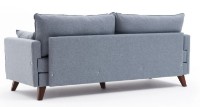 Canapea Trendy Bella Blue 208x85x81cm GTR003039 imaginea #6 — magazin online Desire.md