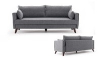 Canapea Trendy Bella Grey 208x85x81cm GTR003038 imaginea #5 — magazin online Desire.md