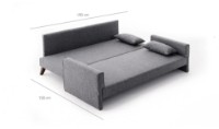 Canapea Trendy Bella Grey 208x85x81cm GTR003038 imaginea #7 — magazin online Desire.md