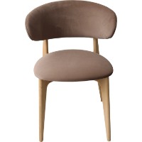 Стул Deco Roses Royal Velvet 4 + Natural Legs фото №4 — интернет-магазин Desire.md