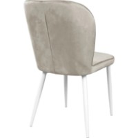 Стул Deco Tusk Catifea Camel HLR7 + White Legs фото №4 — интернет-магазин Desire.md