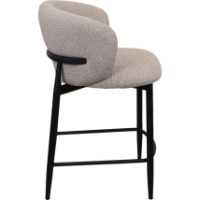 Scaun de bar Deco Darian Beige (SBDRN-HGT-BEGBLK) imaginea #3 — magazin online Desire.md