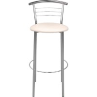 Scaun de bar Deco Marco Hoker Chrome V-18 Beige (SBMRC-NVS-BEG18) imaginea #3 — magazin online Desire.md