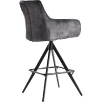 Scaun de bar Deco Queen B2193 Anthracite imaginea #6 — magazin online Desire.md