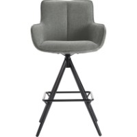 Scaun de bar Deco Queen B2193 Gray imaginea #2 — magazin online Desire.md