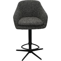 Scaun de bar Deco Santi C3052V Platin (SBSAN-SYF-PLT) imaginea #2 — magazin online Desire.md