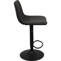 Барный стул Deco SB-91 Black Grey/Black Leg (SB042-ASPF-GRY) фото №2 — интернет-магазин Desire.md
