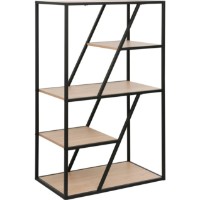 Etajeră Deco Agis 65x40x110 (MBAGI-JJLVC-M37BLK)