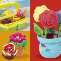Plastilina Hasbro Blooming Flowers (5010996276001) imaginea #3 — magazin online Desire.md