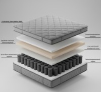 Ортопедический матрас Prima Graphite Eurotop 29cm 180x200 фото №3 — интернет-магазин Desire.md