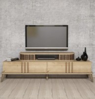 Comodă TV Trendy Eylul Oak/Walnut 168x51.6x39cm GTR000140