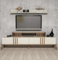 Comodă TV Trendy Eylul Cream/Walnut 168x51.6x39cm GTR000143