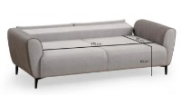 Canapea Trendy Aren Grey 215x85x85cm GTR003033 imaginea #8 — magazin online Desire.md