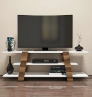Comodă TV Trendy Floare White/Walnut 120x42x33.6cm GTR000047 imaginea #1 — magazin online Desire.md