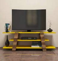 Comodă TV Trendy Floare Yellow/Walnut 120x42x33.6cm GTR000048 imaginea #1 — magazin online Desire.md