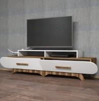 Comodă TV Trendy Flora Walnut/White 205x50x36.8cm GTR000095 imaginea #4 — magazin online Desire.md