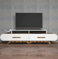 Comodă TV Trendy Flora Walnut/White 205x50x36.8cm GTR000095