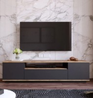 Comodă TV Trendy FR7-AA Pine Atlantic/Anthracit 180x44.6x44.5cm GTR000283