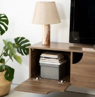 Comodă TV Trendy Grotte Walnut 180x35x35cm GTR000336 imaginea #3 — magazin online Desire.md